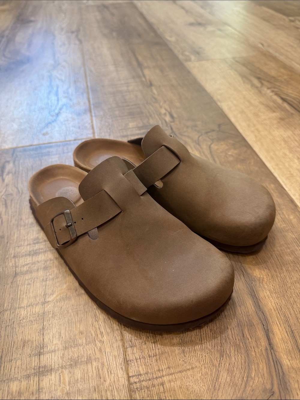 Women’s Cushionairs Brown Slip-On Clog